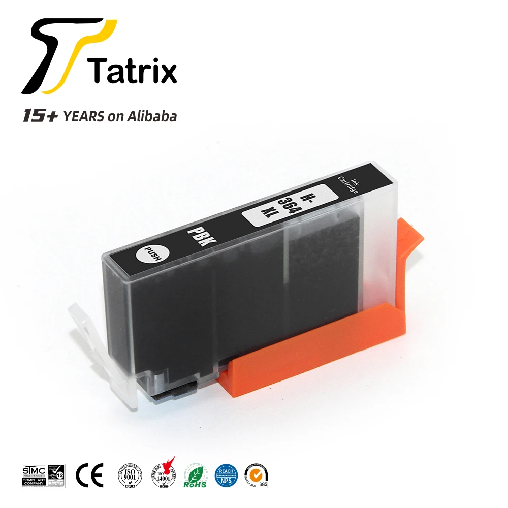 Tatrix RTS premium 364XL ink cartridge Compatible Color Printer Ink Cartridge for HP printer  364XL ink cartridge