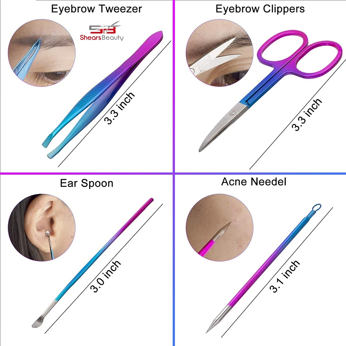 Pedicure Kit 16 In 1 Manicure Kit Professional Nail Kit For Pedicure & Manicure Tools With Toenail Clip