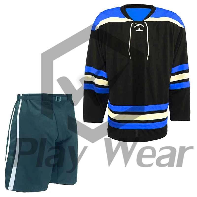 Дизайнерская униформа для колледжа командная хоккея с шайбой Спортивная