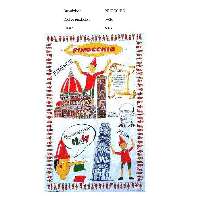 
Italian tea towels in cotton 