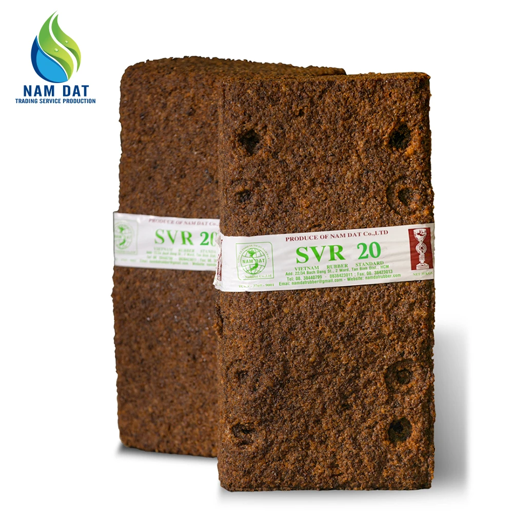 Вьетнамский производитель поверхностный фрикционный натуральный каучук SVR 20 (TSR 20) высокого качества