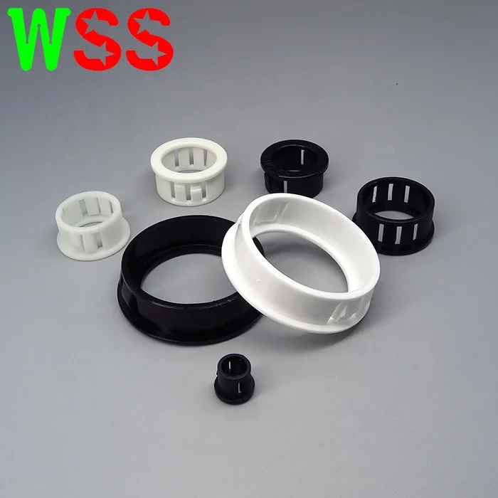 High Quality Ul94-V2 Flanged Plastic Bushing Price Strain Relief Bushing Nylon Bushing