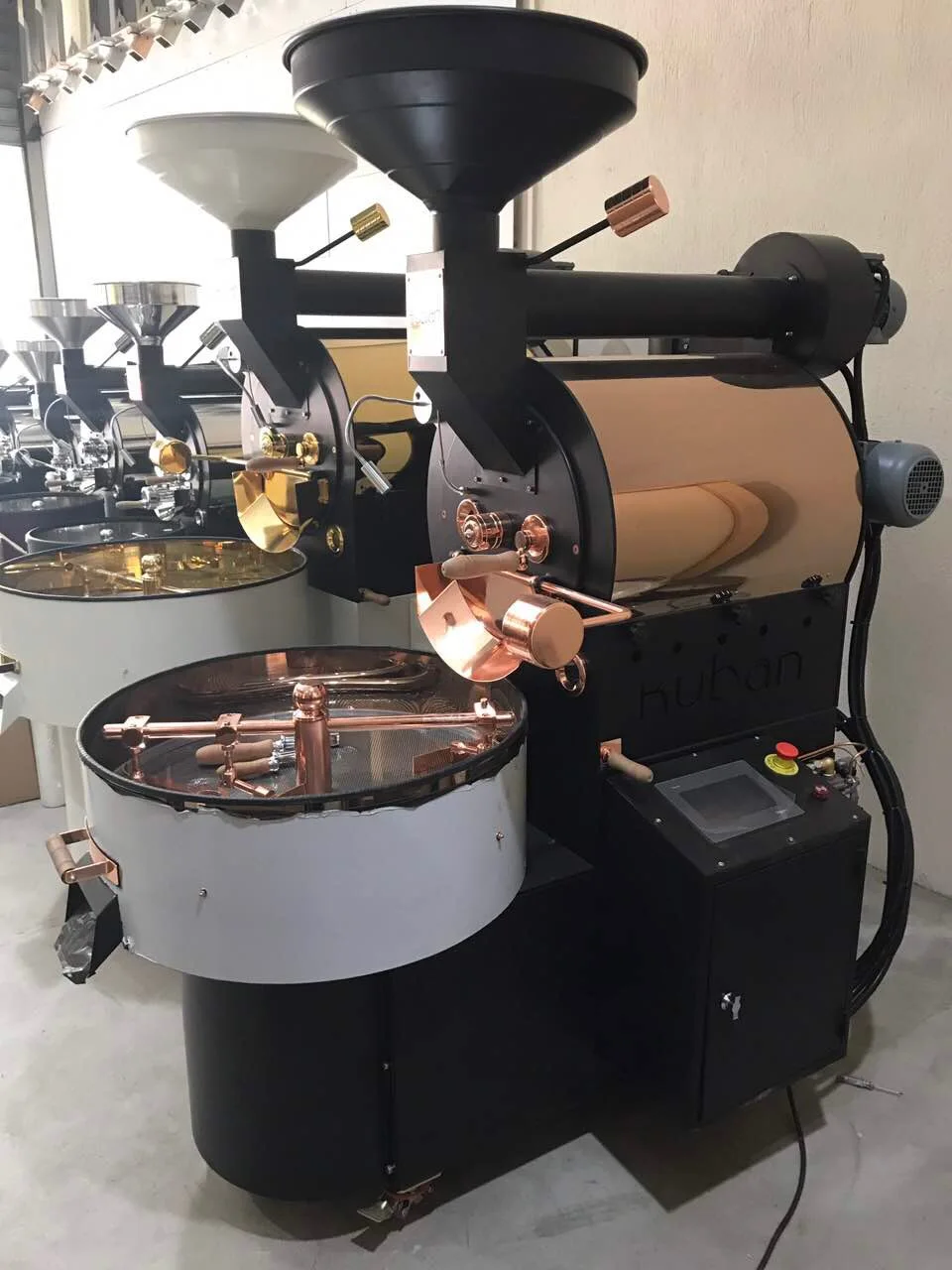 
3KG Coffee Roaster, Coffee Roasting Machine 3 KG Capacity, Shop Roasters, Professional Roasting Equipments by Kuban KBN1000M-3 