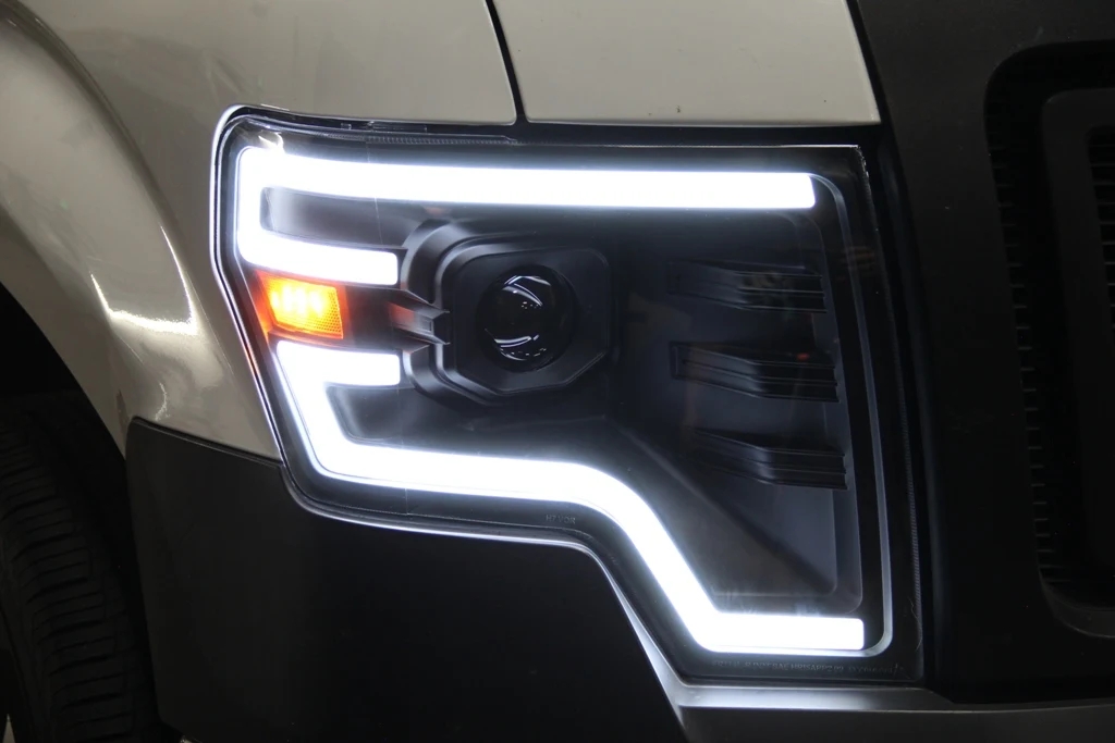 09-13 для Фар FORD F150 (хромированные/дымчатые)