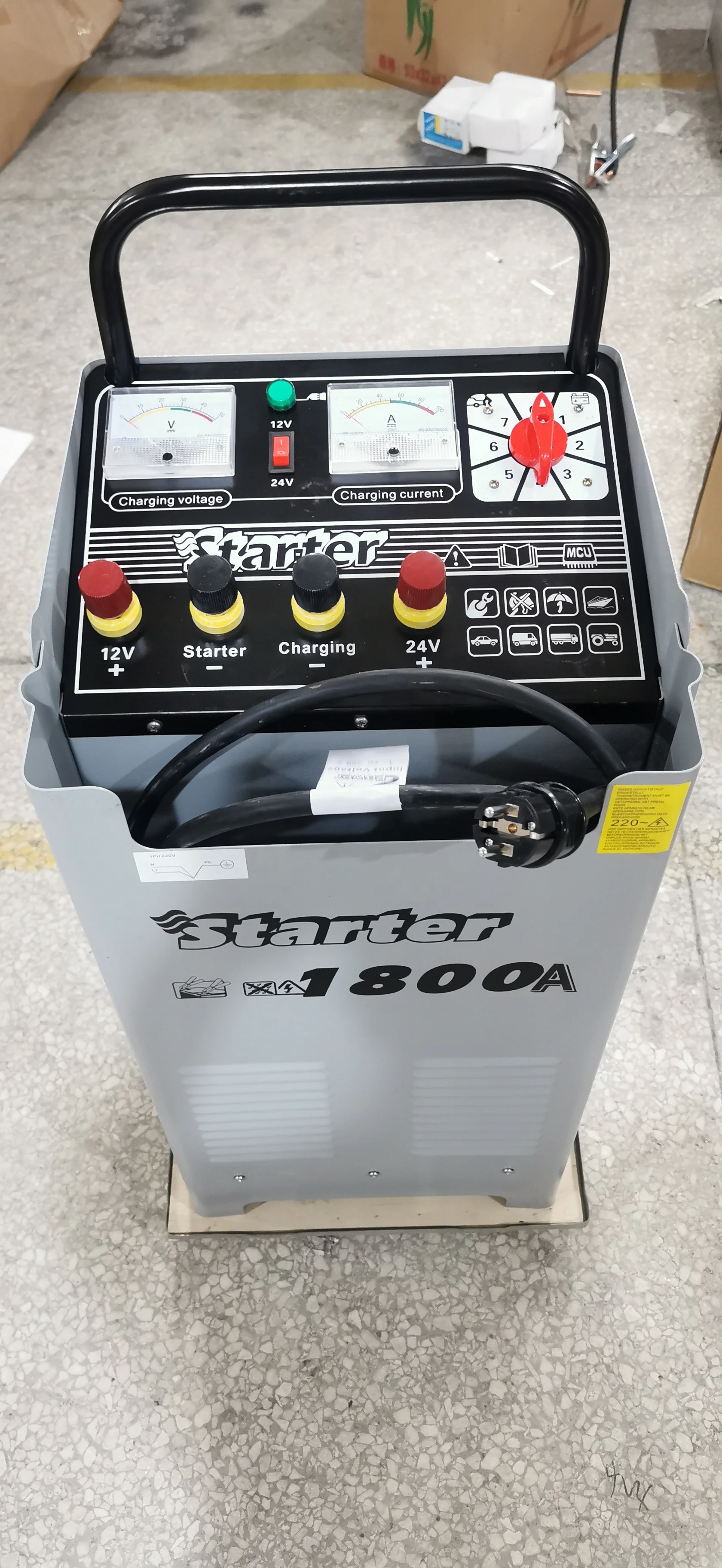 JQST-1200 Car Battery Charger and Booster Jump Start Charger