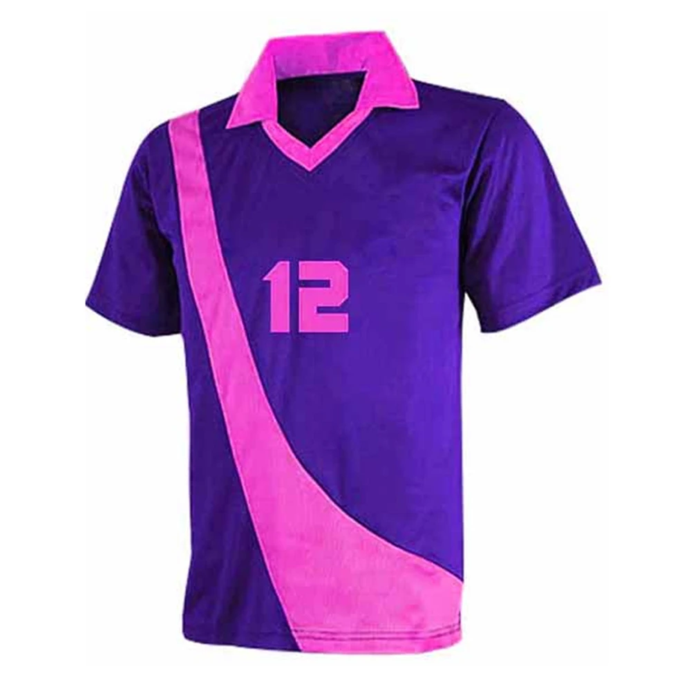 Full sublimation color cricket t shirt pattern new design cricket jerseys cricket uniforms