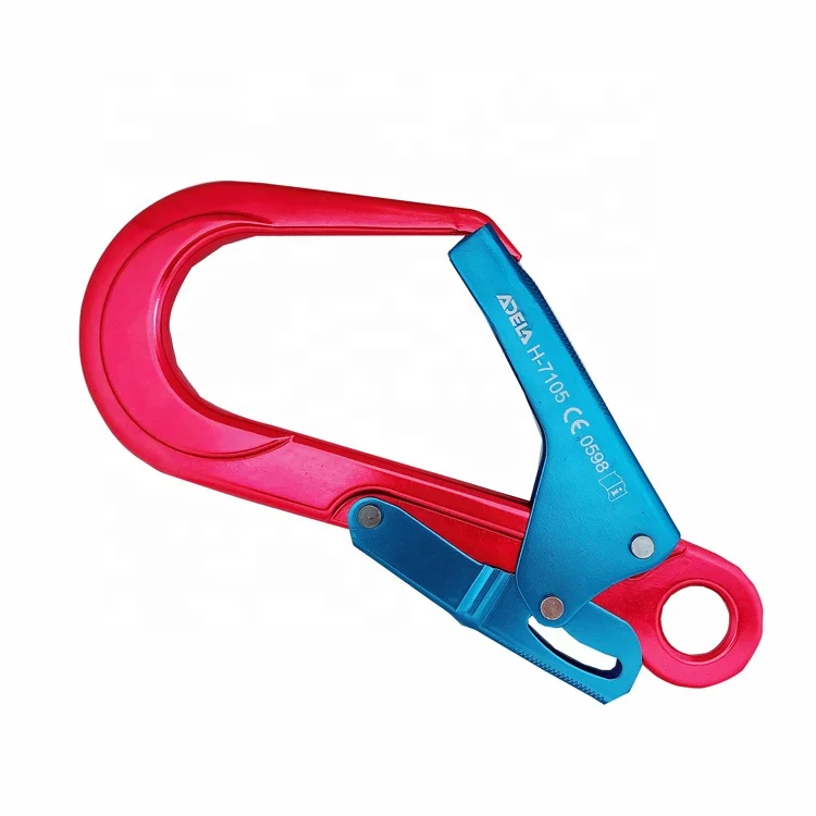 ADELA CE Certified 22kn safety Aluminum Hook