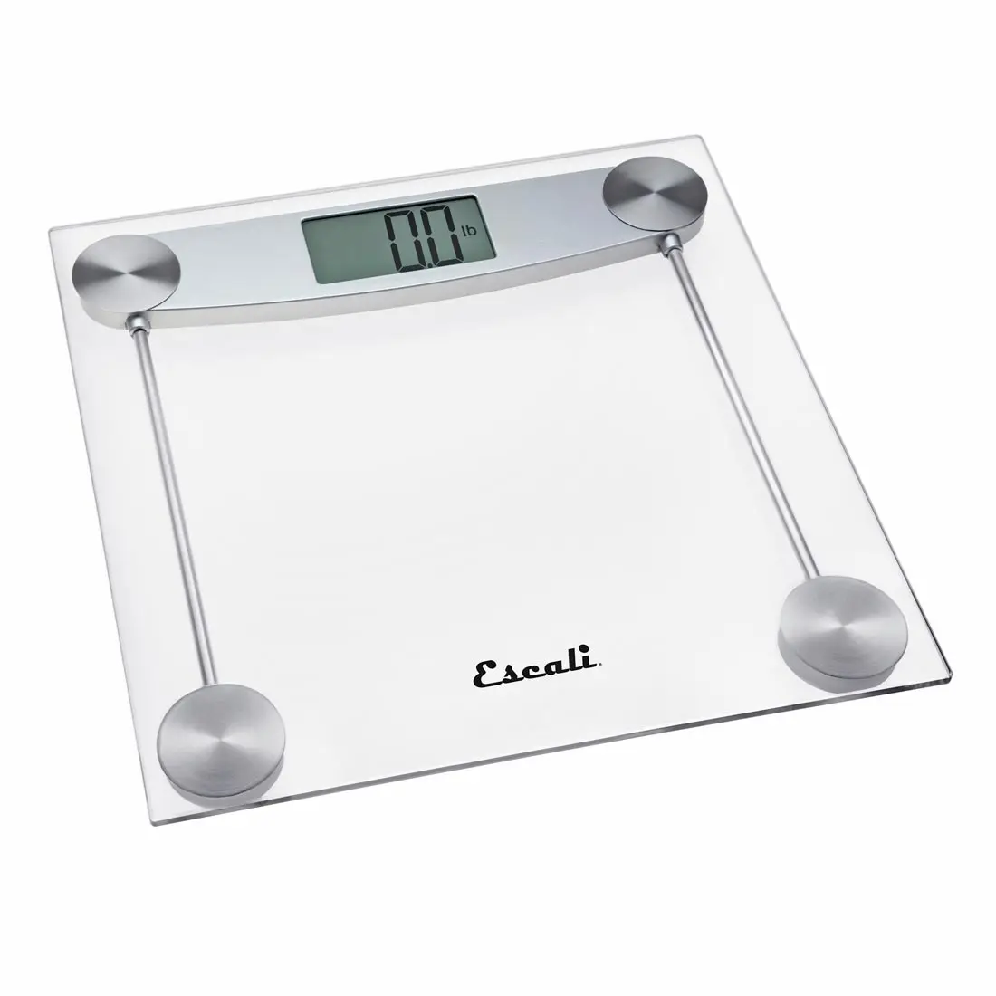 
Glass & Chrome Bathroom Scale 