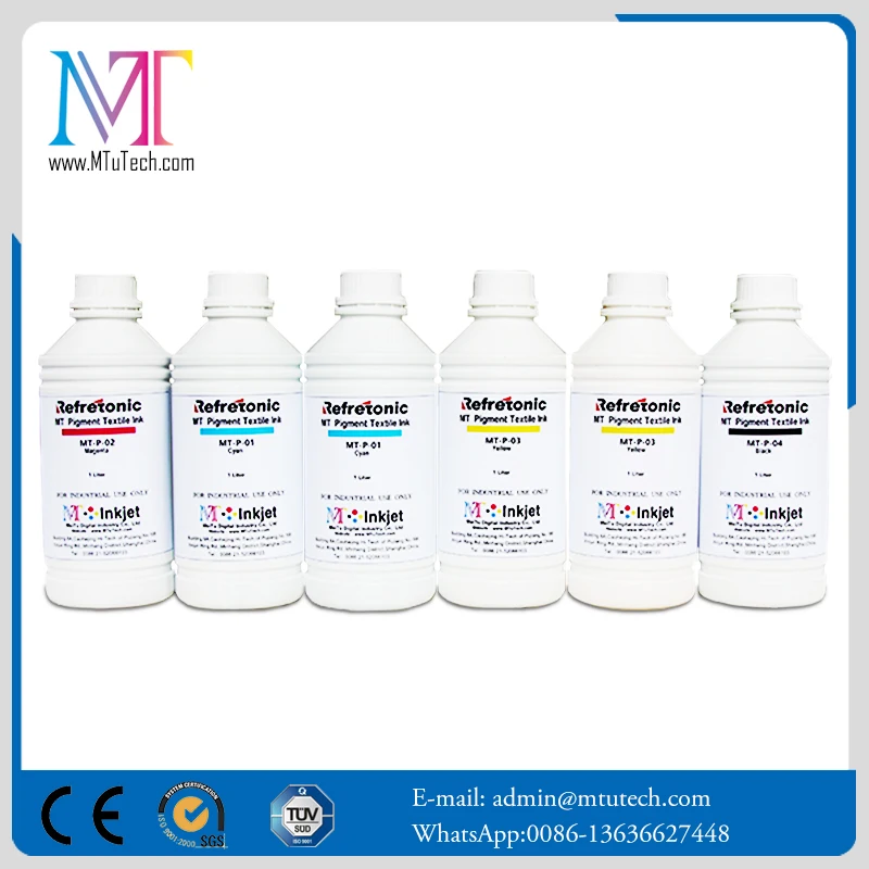 For Ink Quality Guaranteed Advantage Price 4 Colors Pigment Textile Printing Ink