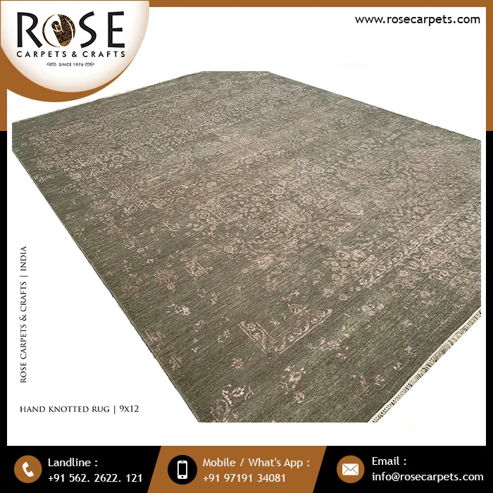 
Hand Knotted Wool Rugs 