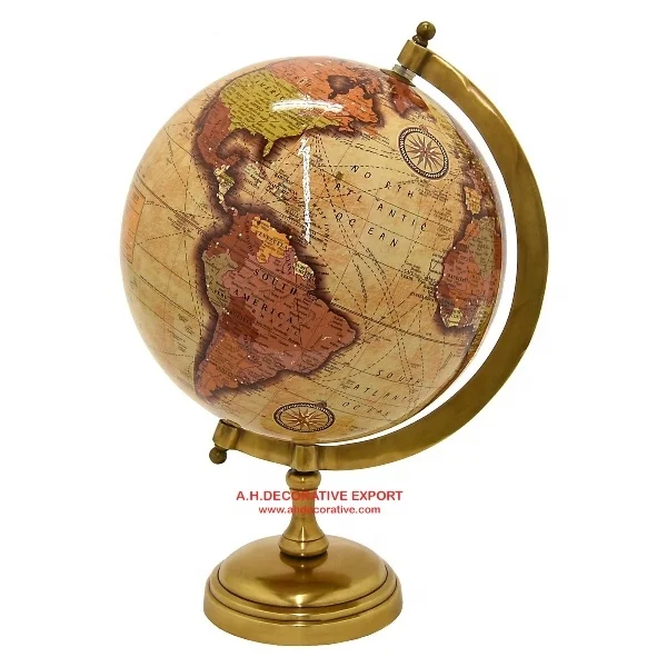 Office Table Top World/Earth Globe/Home Decorative World Globe for Table & Counter decoration