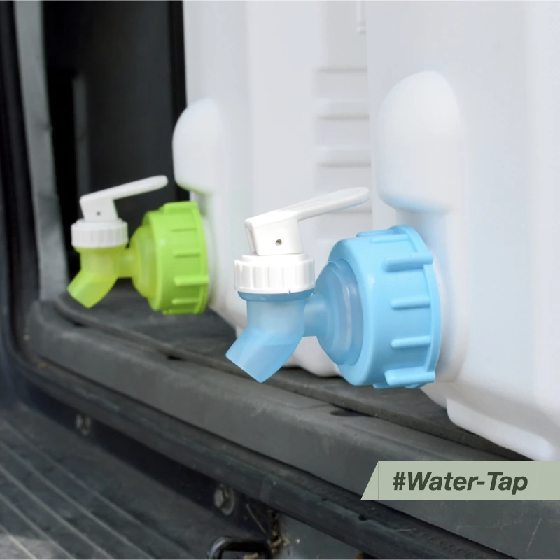 
25 Liter HDPE Portable Water Storage Container, Outdoor Water Tank, Camping Water Bucket 