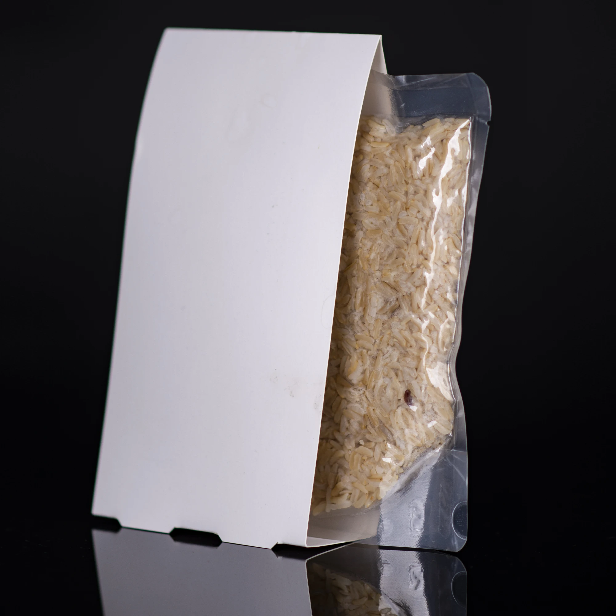 Здоровый приготовленный мгновенный коричневый рис без ГМО стабильная полка от производителя из Таиланда