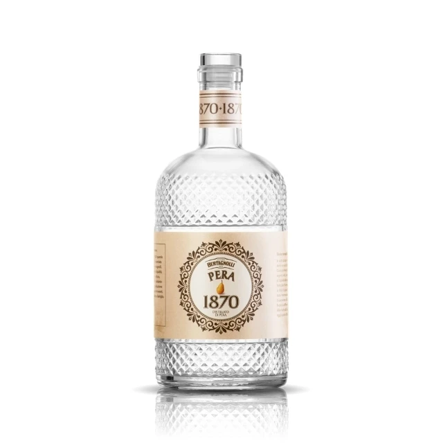 Made in Italy Pear Brandy Pera 1870 700ml Glass Bottle