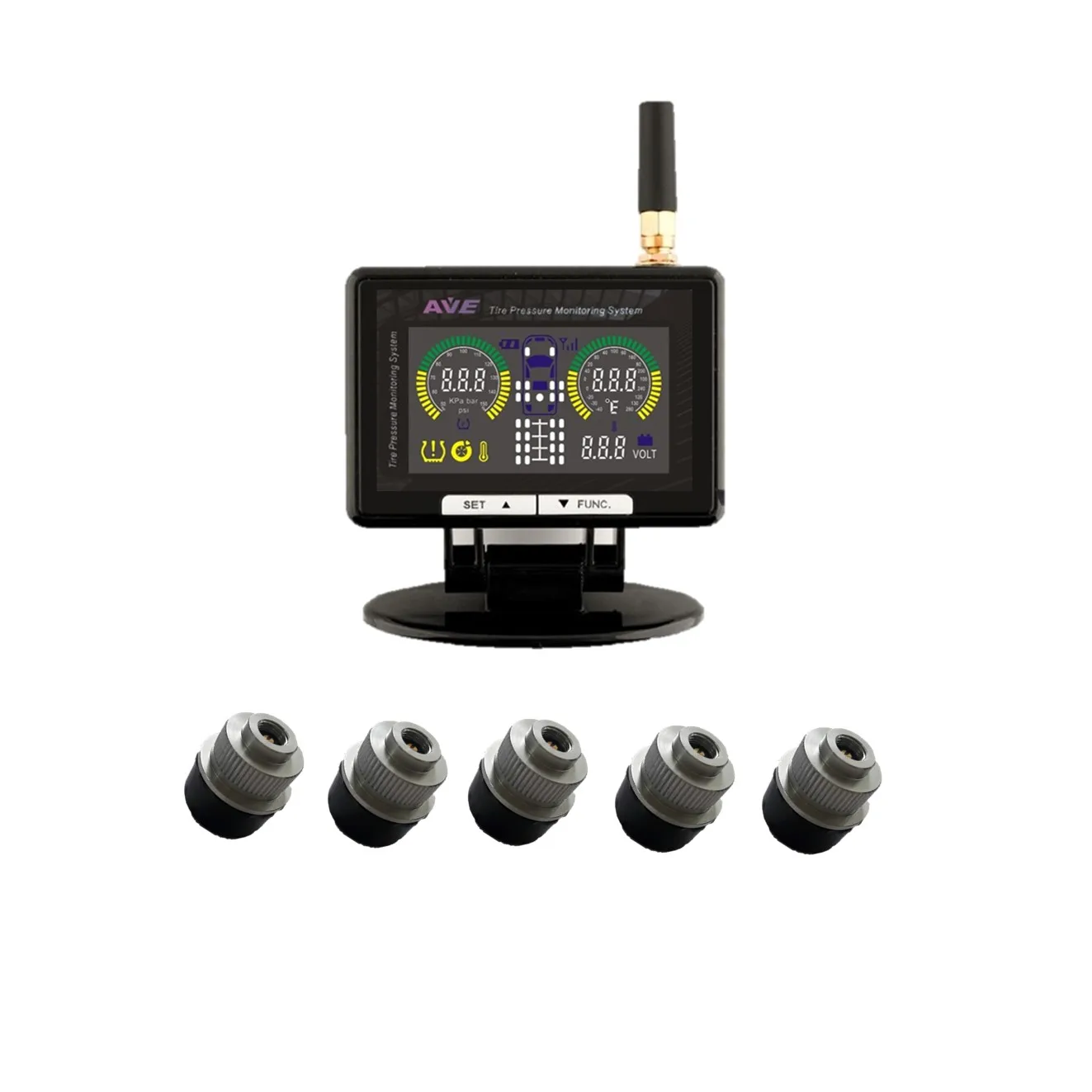 5 Wheels Wireless TPMS