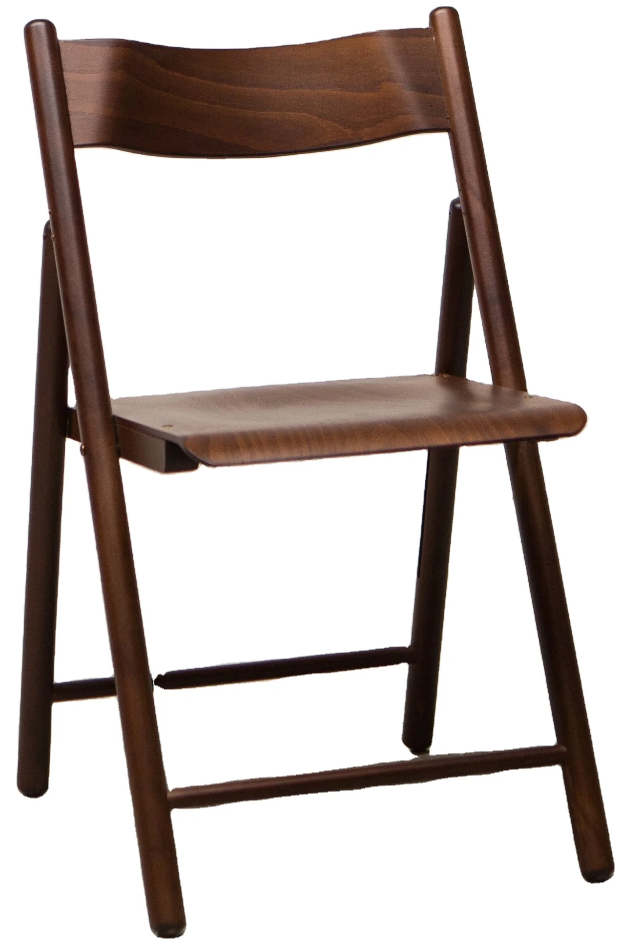 WALNUT PLYWOOD 184 FOLDING CHAIR TOP QUALITY ITALIAN DESIGN COMFORTABLE SAVING SPACE RESTAURANT DINING CAFE