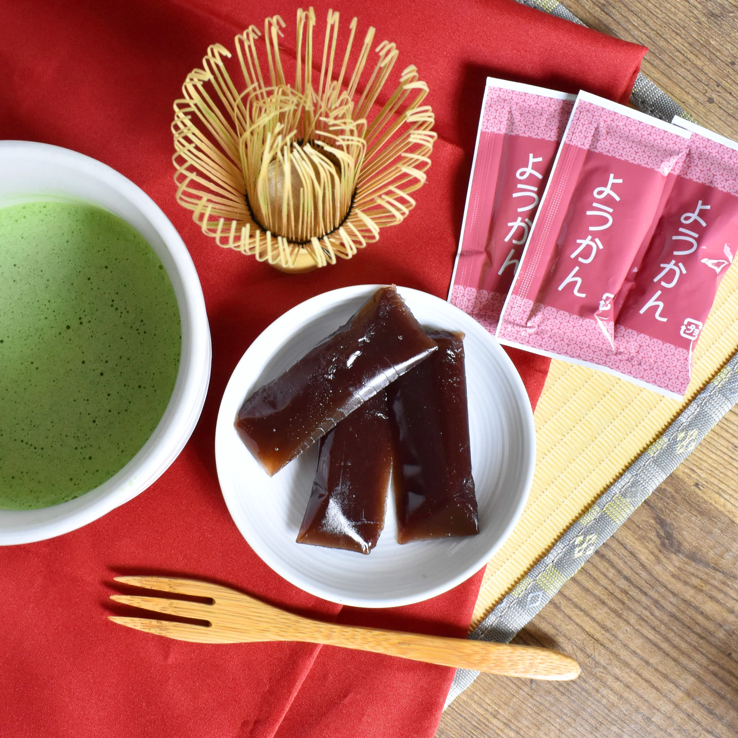 Adzuki Bean Jelly Dessert Yokan