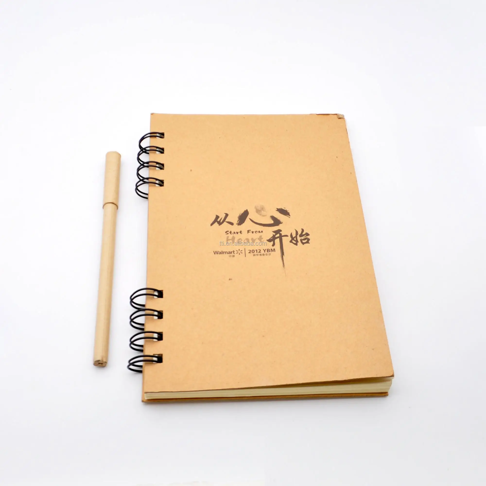 Креативные канцелярские товары ручка из переработанной бумаги и пластиковый зажим от заводов в Гонконге