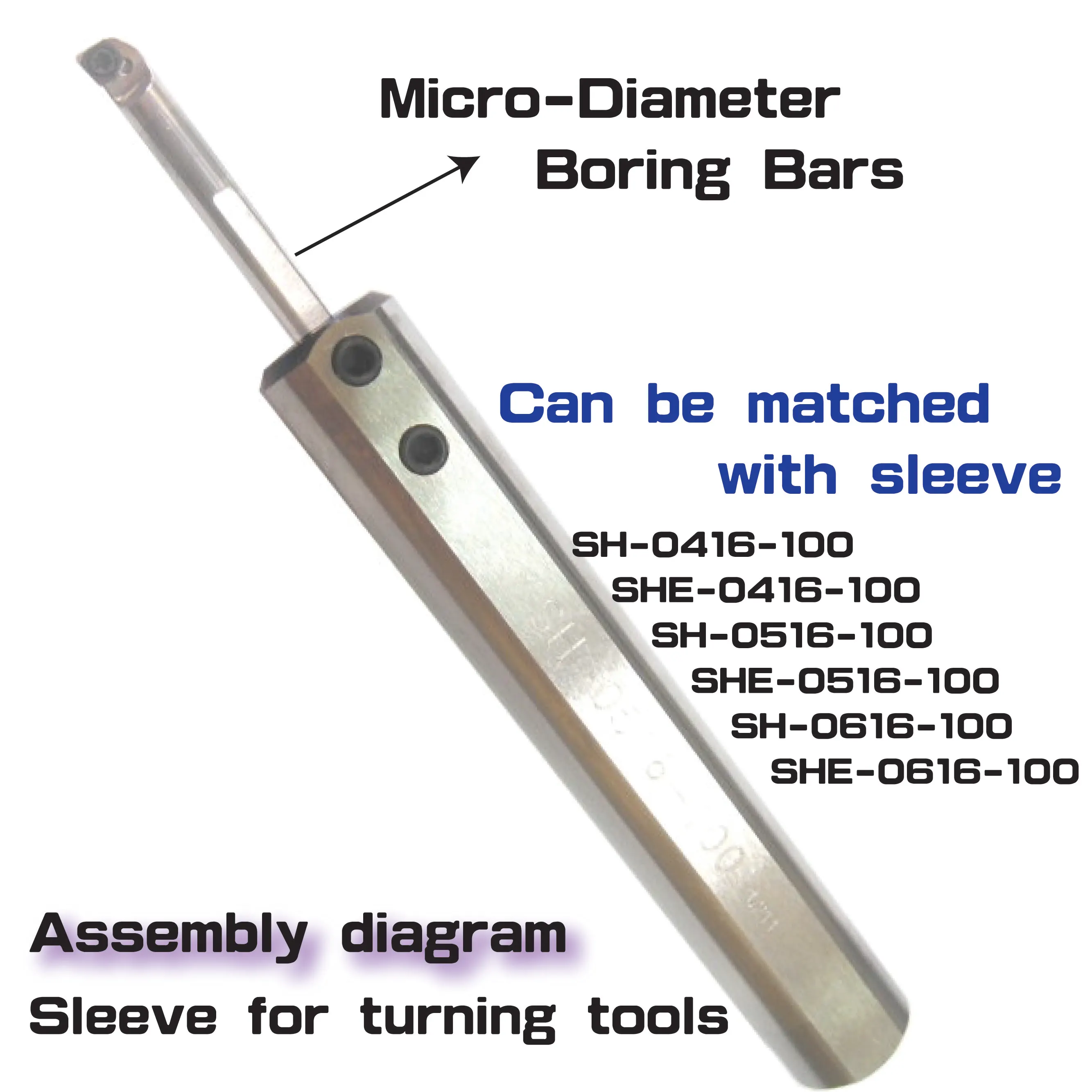  Буровые стержни с хвостовиком из карбида вольфрама микродиаметром SCLCR 95 градусов