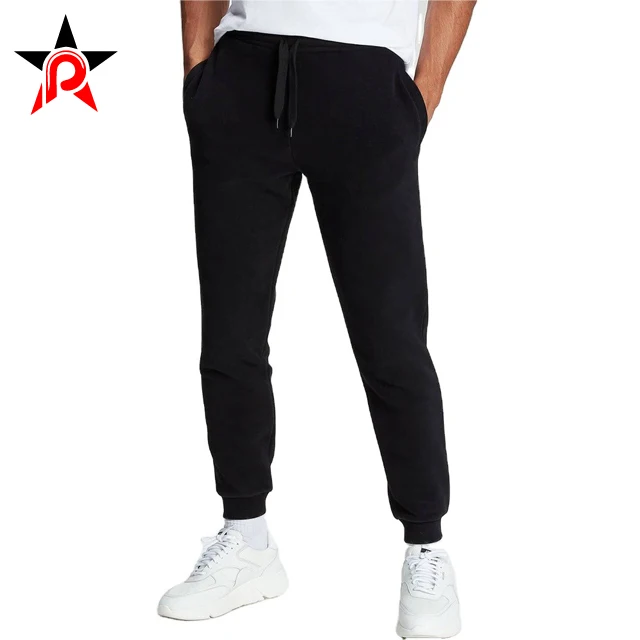 Custom Printed Logo Sport Casual Joggers Sweat Stacked Pants For Men 2021