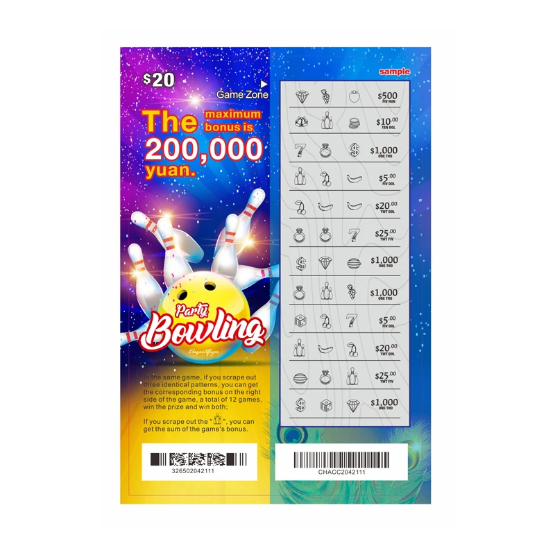 Custom Scratch off Lottery Tickets Ball Game Printing