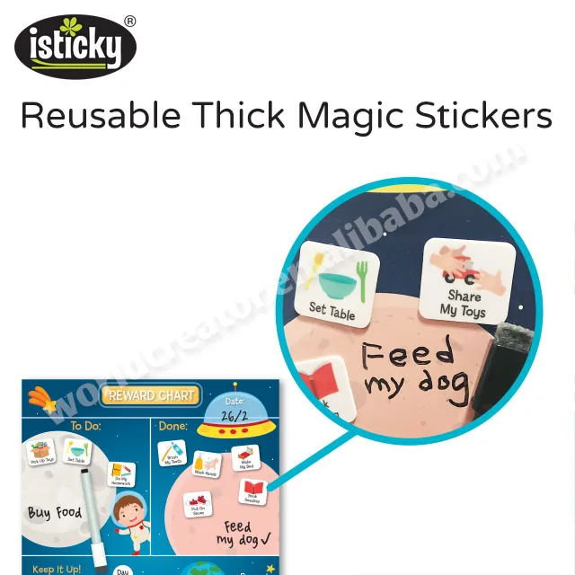 Weekly Achievement Wall Sticker Behavior Chart For Kids Learning