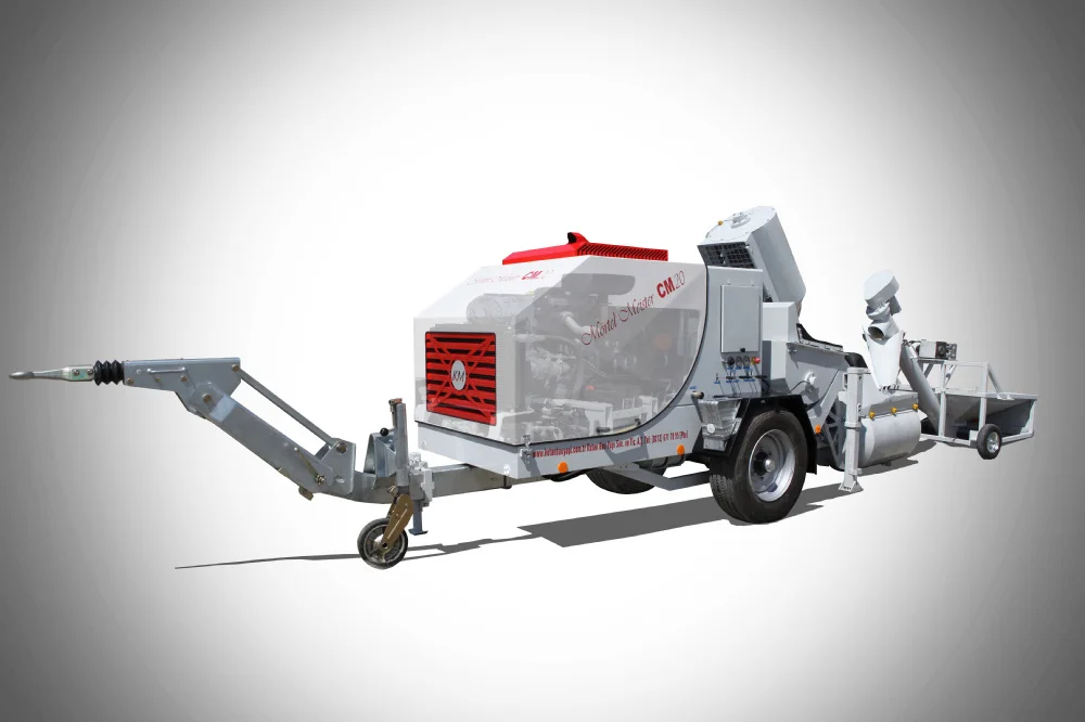 Mortel Meister Concrete Mixer & Pump Unit