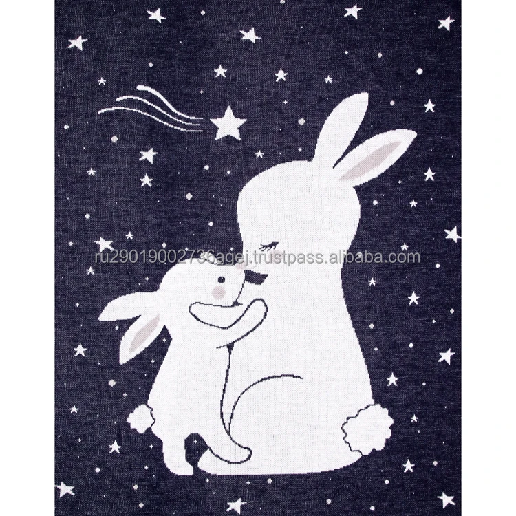 Quality knit cover blanket for autumn/winter traditional folk crafts of Orenburg manufacturer prices down knitwear