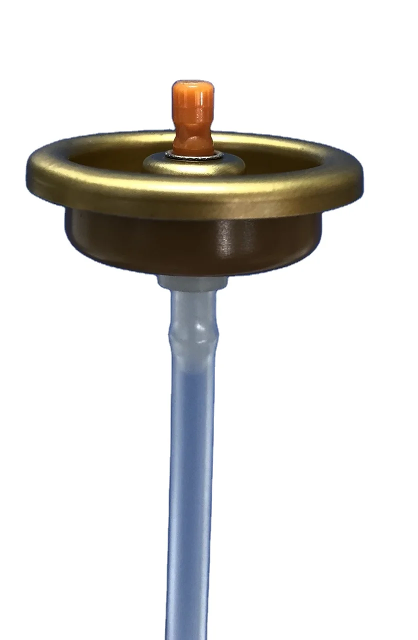 Best Quality Non-Color Aerosol Tin Spray Can Valves 65mm 52mm Diameter round Pump Supplied from Vietnam
