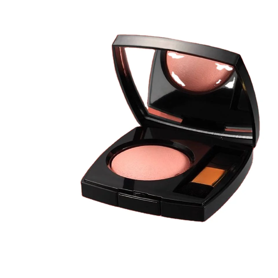 Custom Logo Highlighter Blush Palette Private Label Makeup OEM ODM High Pigment Organic Blush Palette