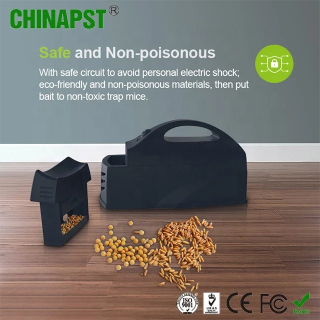  Chinapst Топ 10 Smartlife Wifi неядовитая крыса убийца Электронная ловушка для мыши