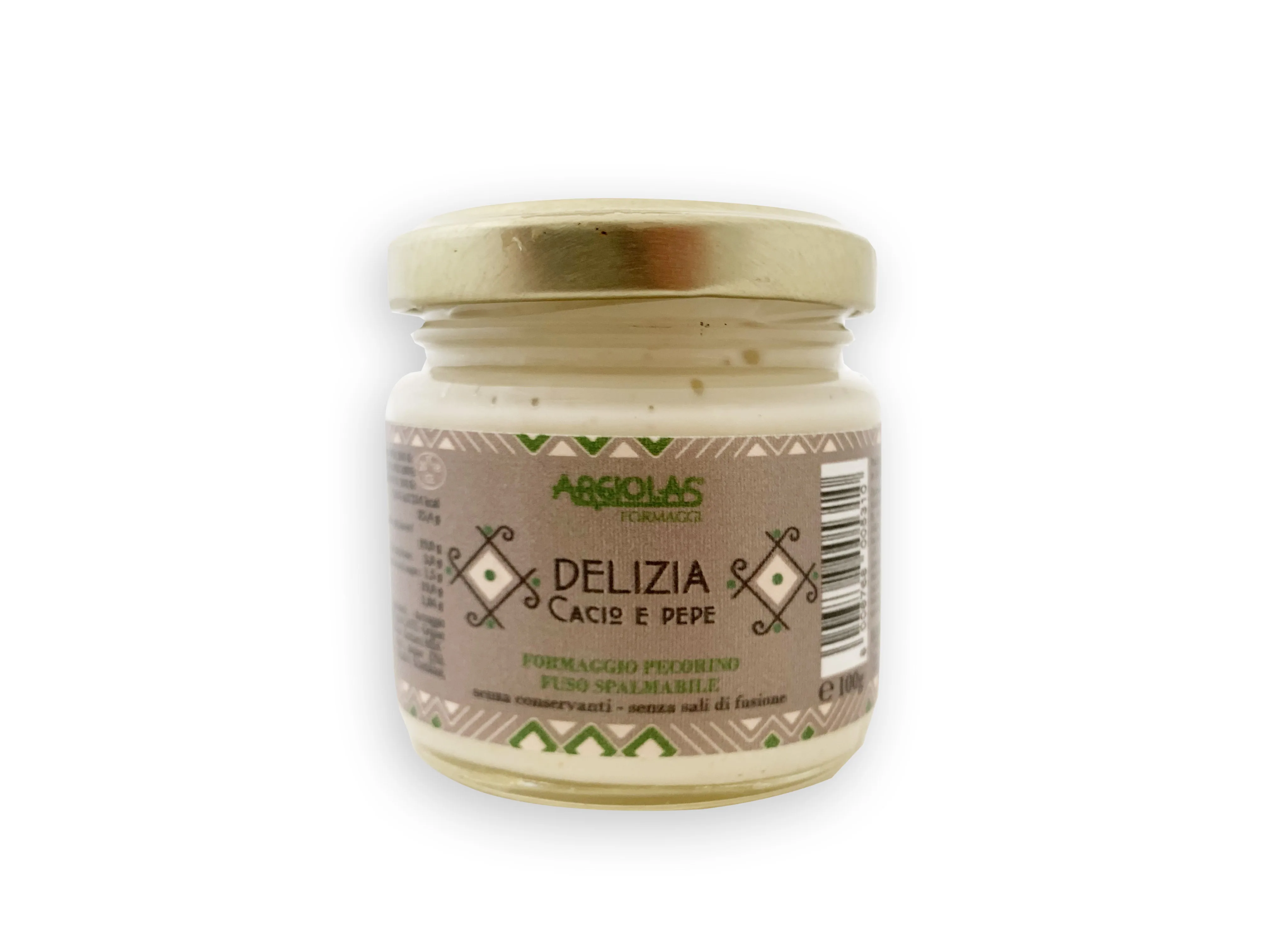 
Spreadable cheese- Delizia cacio e pepe- 