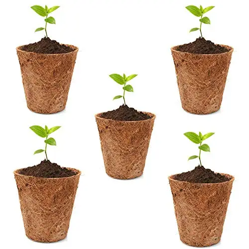 Wholesale 100% Biodegradable COIR POT Planter for Garden from Viet Nam