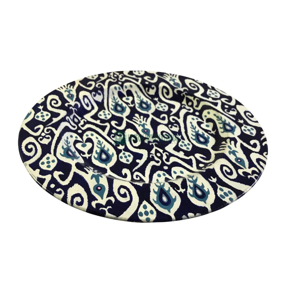 Colorful Charger Plates - Metal - Iron - Tin - Under Plate - Wedding Charger Plates - Dishes - Elegant - Hi-tech International