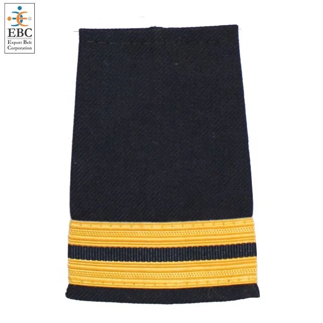 5 Silk Bar Pilot Epaulette Sliders Traditional Aviators Epaulettes Pro Pilots Uniform Epaulets Fashion Shoulder Badges Patch