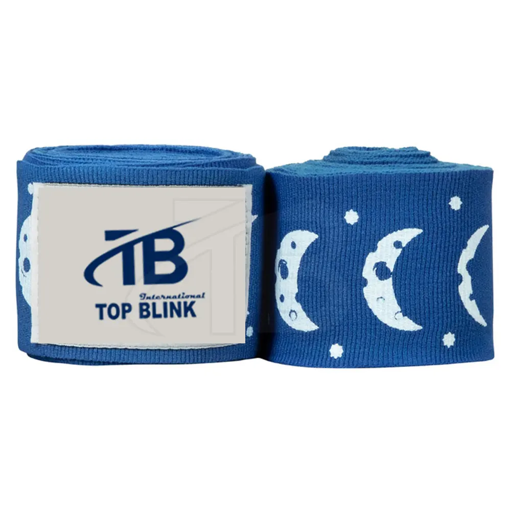 Customized Printing Elasticated Cotton Quick Boxing Hand Wraps Wholesale Hand Wraps Wrist Wraps Bandage