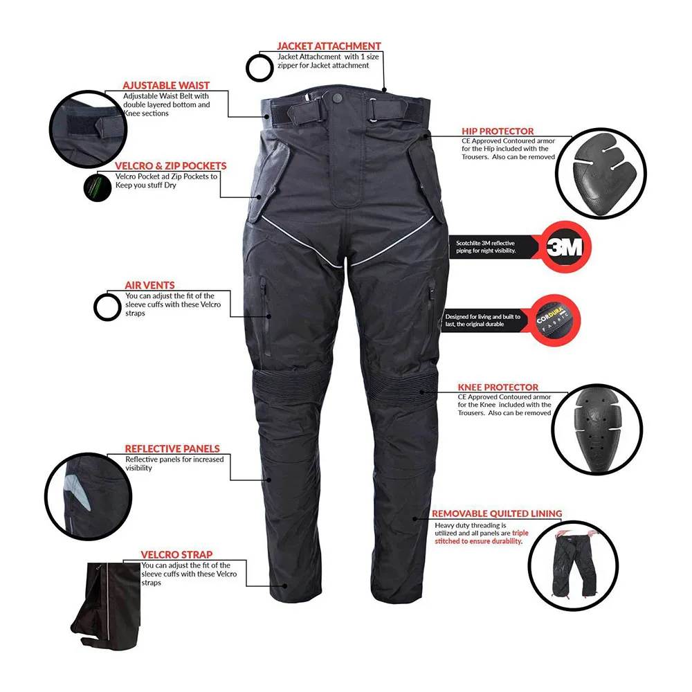 Hot Sale Custom High Quality Industral Workwear Men Spandex Work Long Trousers With Cordura Pant