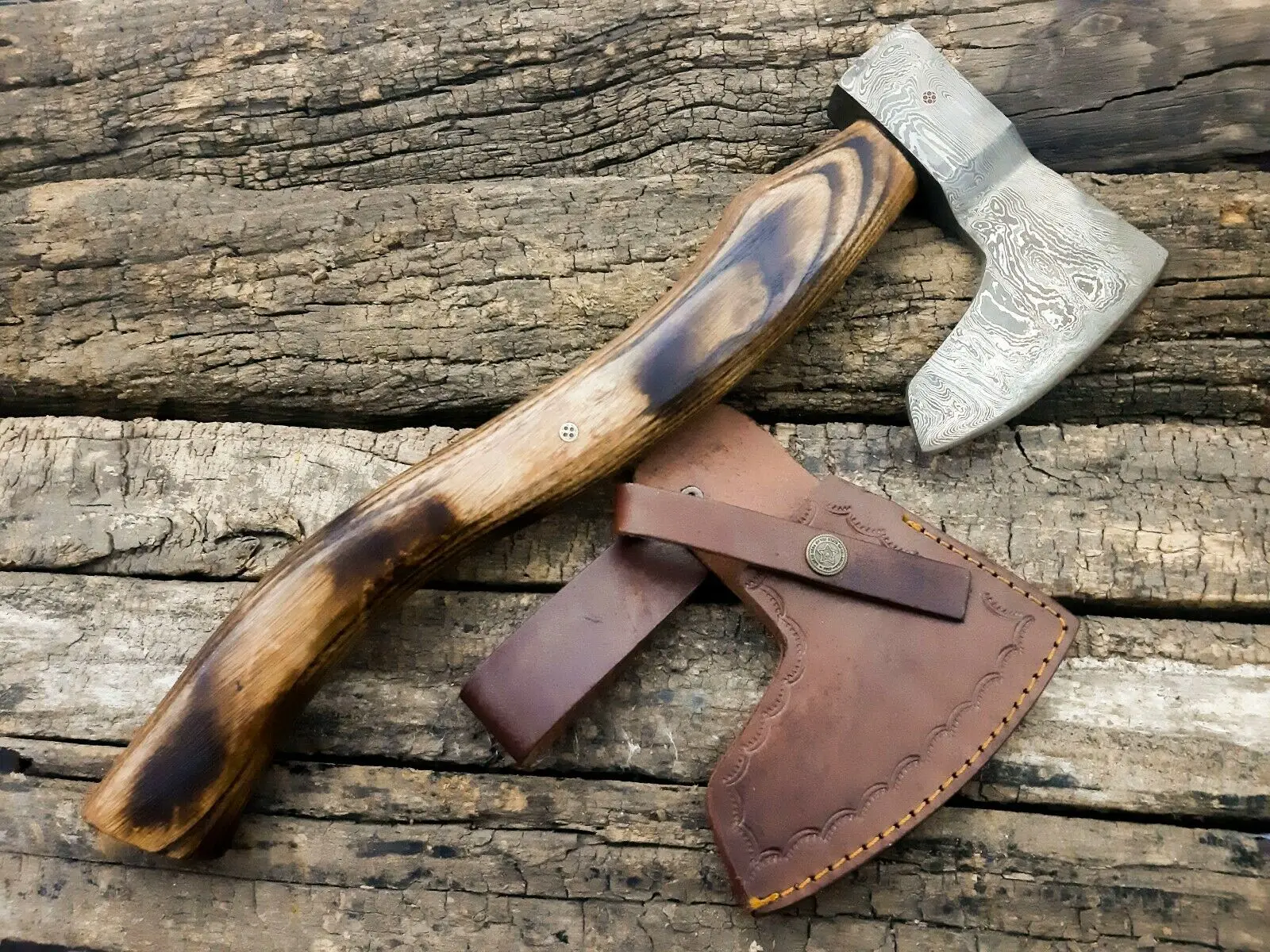 Красивый Топор Ручной работы из дамасской стали/топор Томагавк топор «ручка из ясеня-35