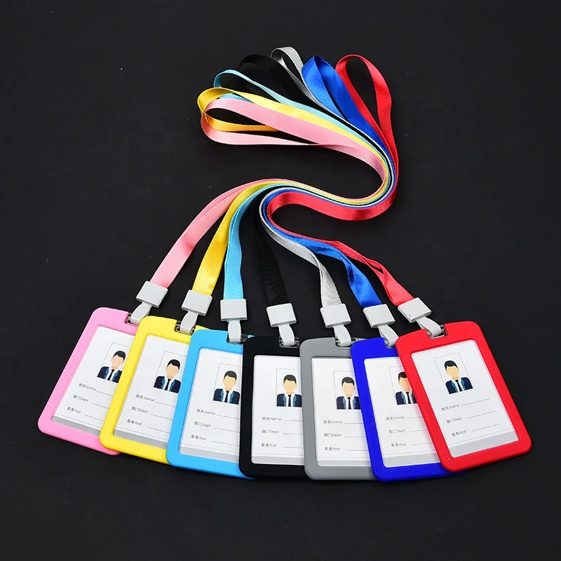 
New hot silicone business name id card holder 