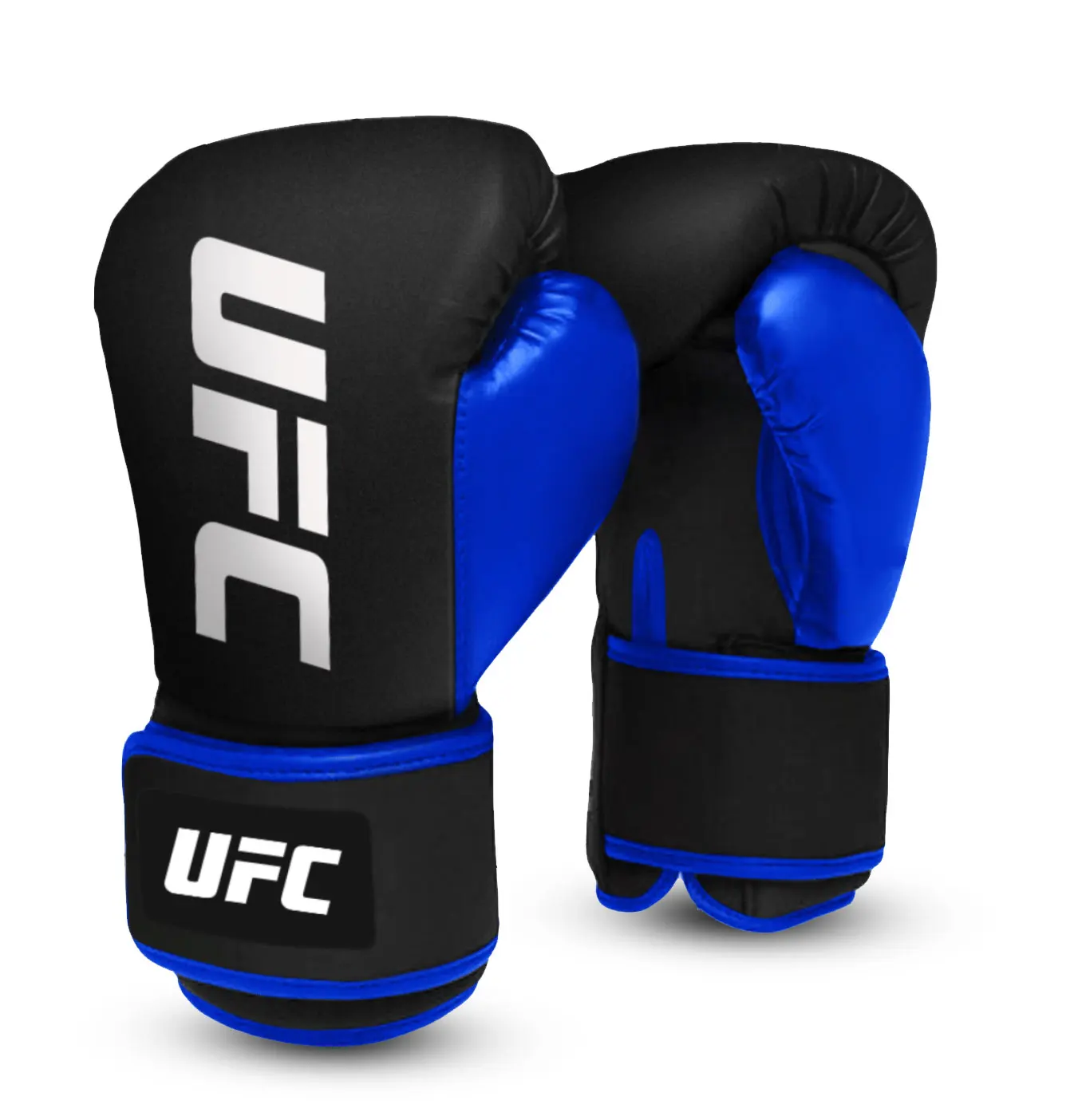 
 Черные моющиеся кожаные боксерские перчатки UFC  