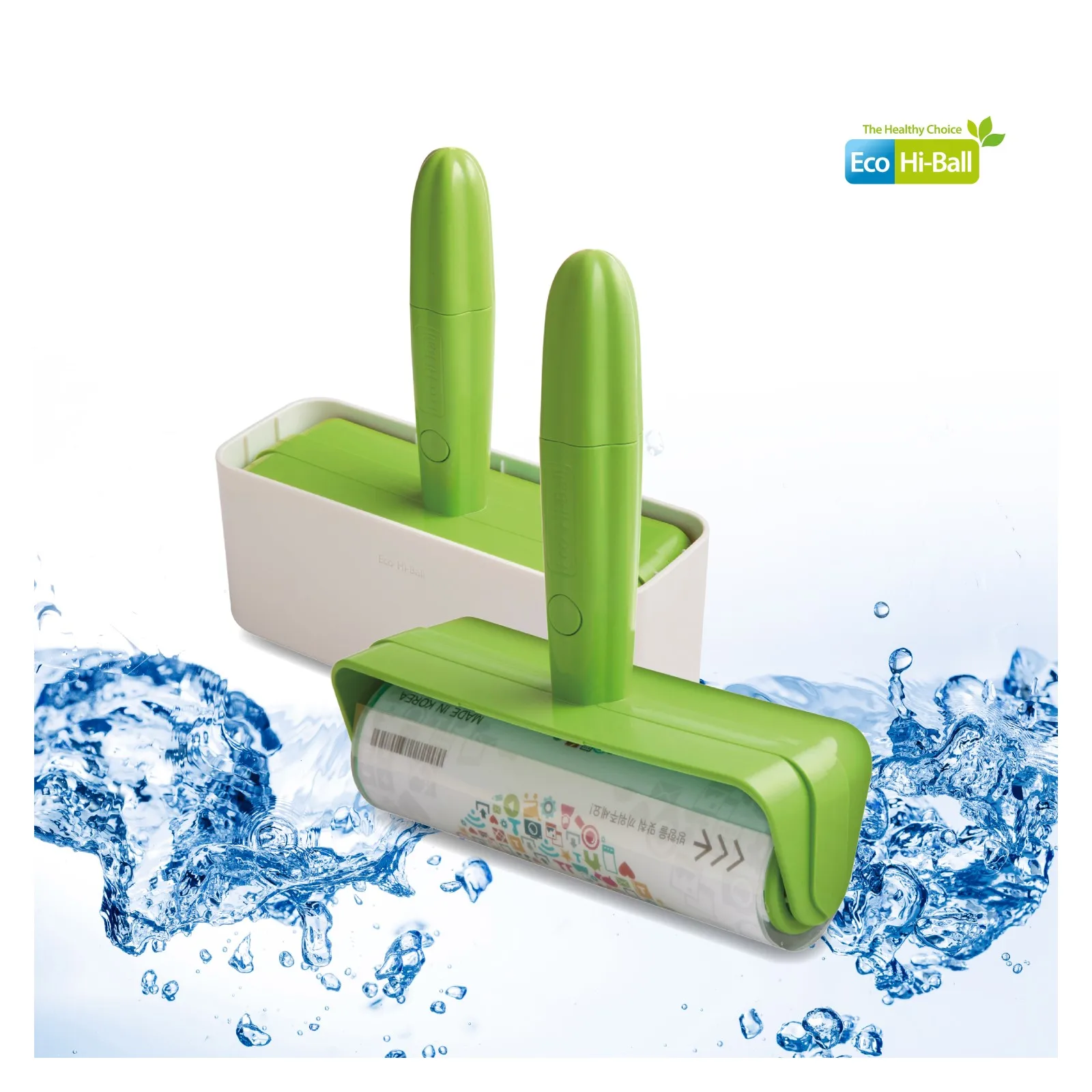 Eco Roll Cleaner Excellent Semi-permanent Economical Use Strong Adhesive Force Soft Gel