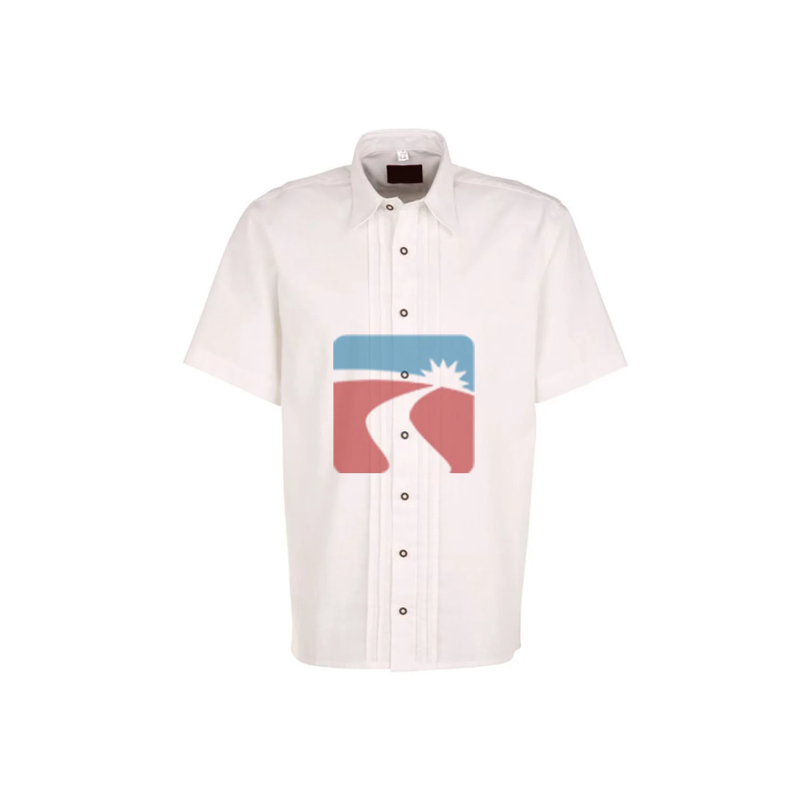 Dirndl Trachten Haus German White Lederhosen Button Down Dress Shirt  (Bavarian Trachten Shirt) High quality 100% cotton