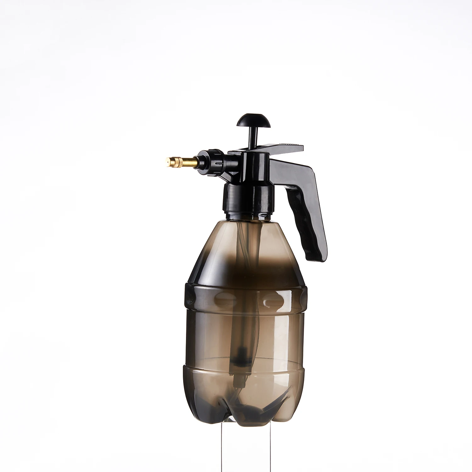 Small Trigger Sprayer Container 8667 Transparent Spray Pump PET Plastic Spray Pump Agricultural Machine Orange 1.5L