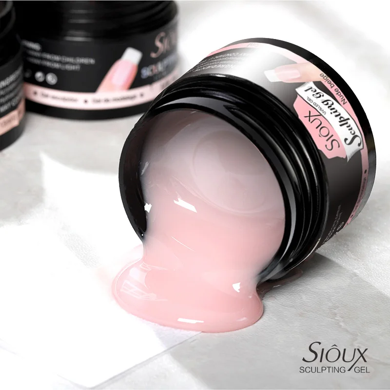 $1 Sample Quality  Acrylic Nail Gel  Supplies Professional Oem &Odm No Pain  UV Gel Nail Extension Hard Gel 15g