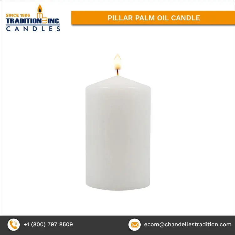 Канадский производитель долговечных свечей воска парафина в форме столба