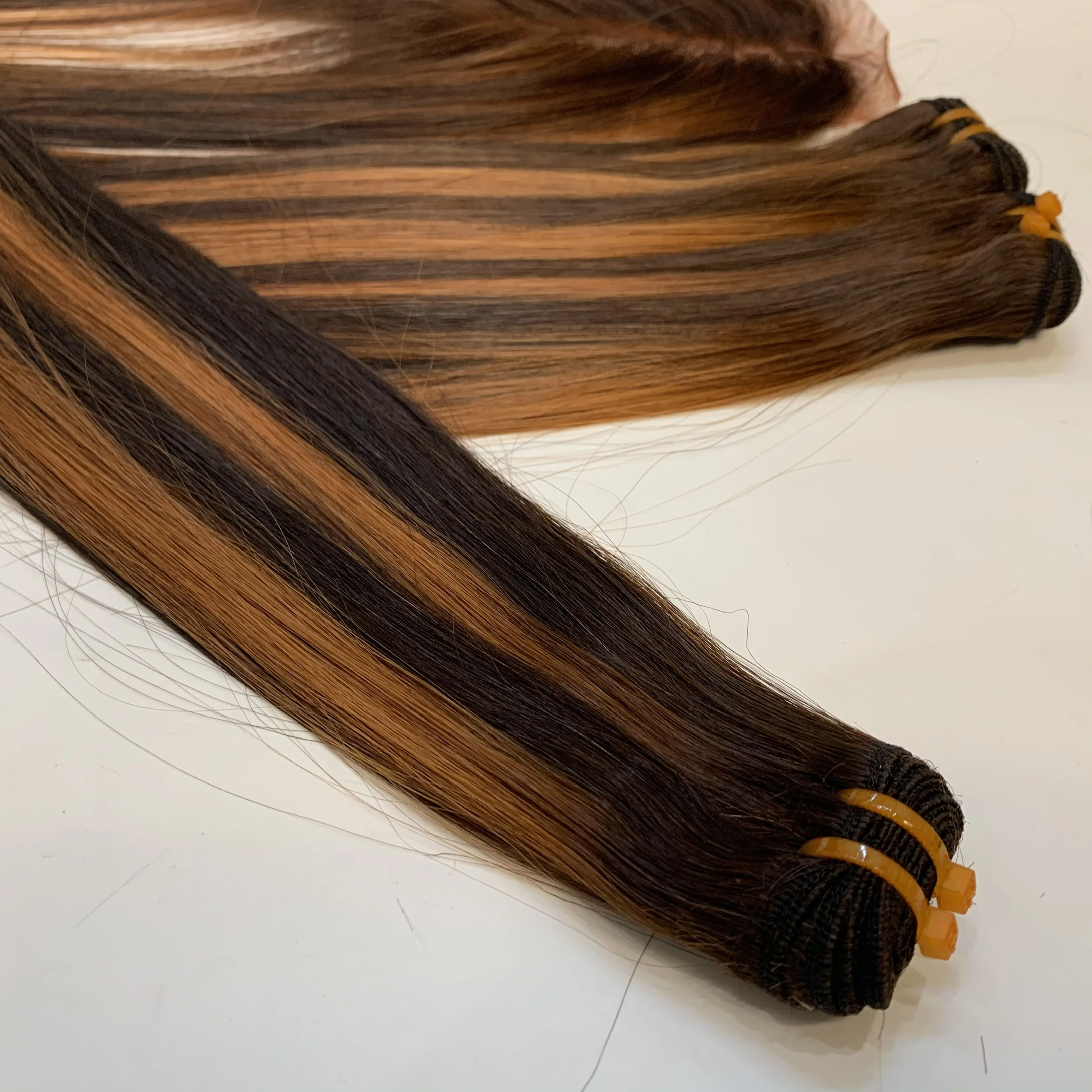 Вьетнамские волосы Welf для наращивания необработанные натуральные человеческие двойное натяжение лучшее качество окрашенные из компании во Вьетнаме
