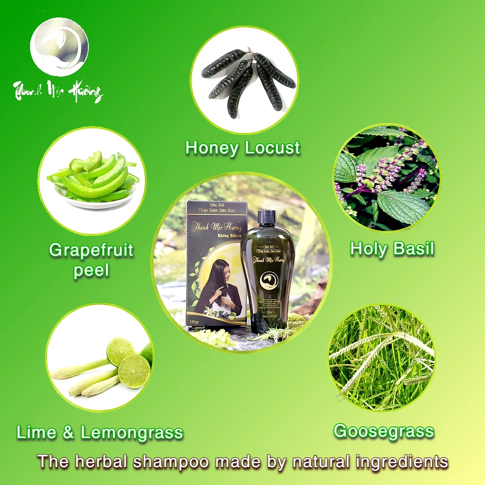 Organic Hair Straightener Shampoo Deep cleansing Shampoo Hair Conditioner Herb Ingredient Shampoo in Vietnam