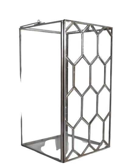 Metal Vintage Style Lantern High Quality Table Top Wedding Use Candle Lantern for Home Decor