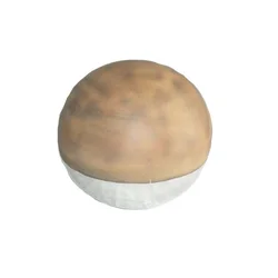 Simple Decorative Hollow Out Aluminium Balls Brown & Silver Color Handicraft Supplier From India