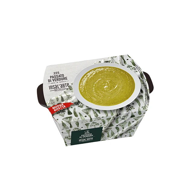 Высококачественная итальянская овощная зелень, creme 620 г, лапша местного вкуса, лапша быстрого приготовления